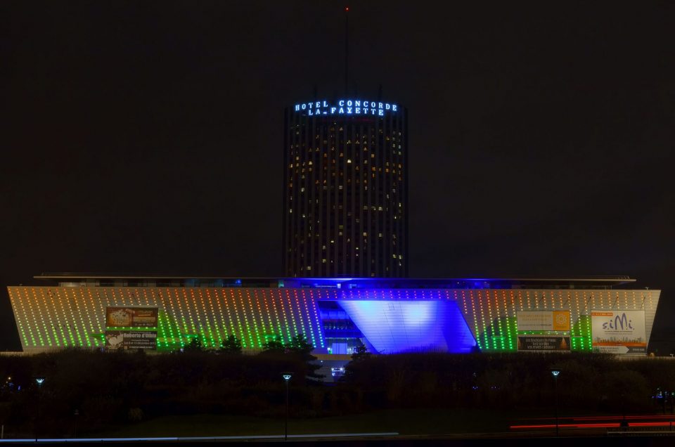 Caribou concept illumine le Palais des Congrès